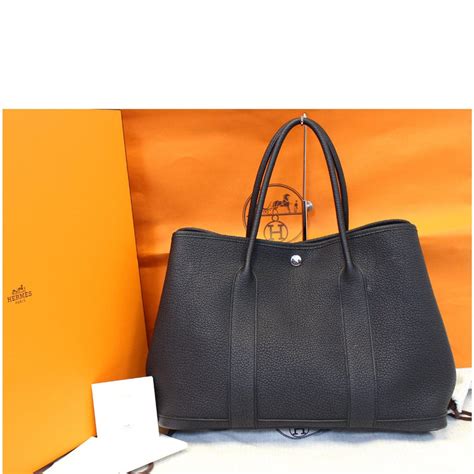 hermes sac plume handbag|Hermes garden party tote bag.